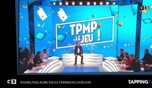 TPMP : Stéphane Guillon "part en courant" en voyant Enora Malagré (vidéo)