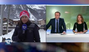 BFMTV a essayé un traineau de la Grande Odyssée Savoie Mont Blanc