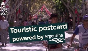 Stage 10 - Tarjeta postal / Touristic postcard / Carte postale; powered by Argentina