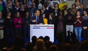 Extrait du discours d’Emmanuel Macron à la Porte de Versailles