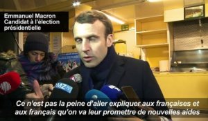 Presidentielle: Macron veut se battre contre le Front National