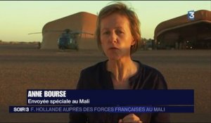 Mali : François Hollande a rendu visite aux forces françaises à Gao