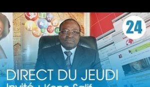 Direct du Jeudi / Invité: Koné Salif, DG de l’Office National des Sports