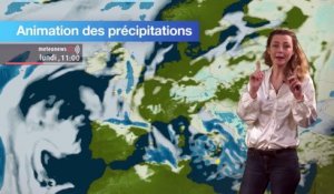 Prévisions météo pour la journée du lundi 16 janvier