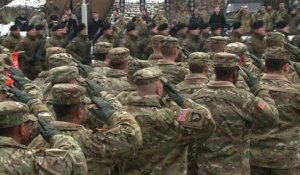 Otan: les soldats américains accueillis en héros en Pologne