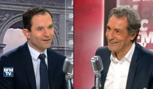 Primaire à gauche: Hollande au théâtre lors du débat, un "clin d’œil" selon Hamon