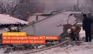Au moins 37 morts après le crash d'un avion-cargo au Kirghizstan