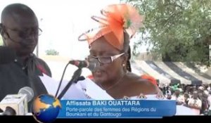 RTI1/‪Société: Les femmes de Bounkani et de Gontougo célèbrent la Ministre Kaba Nialé‬