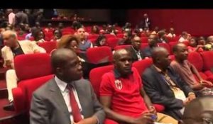 RTI1/‪Cinéma : La Première Dame Dominique Ouattara à l’inauguration du Majestic ivoire‬