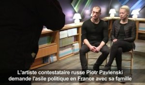 L'artiste russe Piotr Pavlenski demande l'asile en France