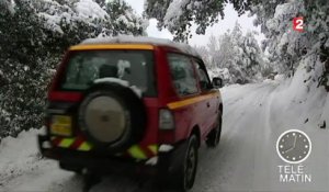 Pic de froid : la Corse et les Pyrénées sous la neige
