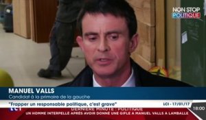 Manuel Valls giflé : découvrez sa réaction courageuse