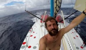 J74 : Message d'Eric Bellion à Armel Le Cléac'h et Alex Thomson / Vendée Globe