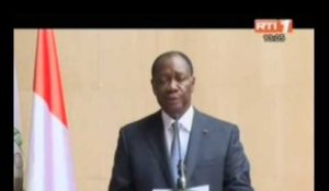 Le chef de l'Etat  Alassane Ouattara regagne Abidjan après un séjour au Maroc