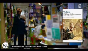 Entrez dans la librairie « C'est la faute à Voltaire » à Amboise