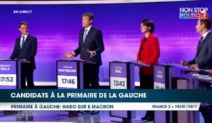 Les candidats de la primaire se payent Emmanuel Macron