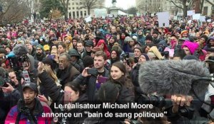 Michael Moore annonce un "bain de sang politique. "