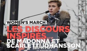 Washington : les discours vibrants de Madonna et Scarlett Johansson à la Marche des Femmes