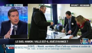 Brunet & Neumann: Le duel Hamon/Valls est-il joué d'avance ? - 23/01