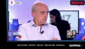 Philippe Poutou en colère d'être placé à côté de Christian Estrosi (vidéo)