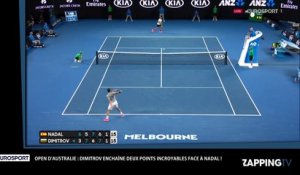 Open d’Australie : Grigor Dimitrov gagne deux points fantastiques face à Rafael Nadal (vidéo)