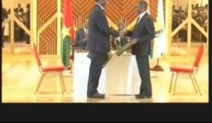 Cérémonie de clôture de la 3ème Conférence du Traité d`Amitié et de coopération Ivoiro-Burkinabé