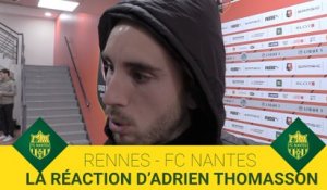 SRFC-FCN : la réaction d'Adrien Thomasson