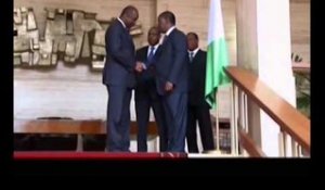 Le Ministre malien chargé des affaires etrangeres reçu par le chef de l'Etat ivoirien
