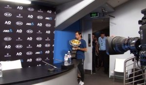 Open d'Australie - Federer : "Un match épique contre Rafa"