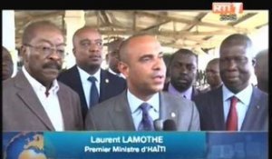 Le Premier ministre Haïtien Salvador Lamothe a visité la ville historique de Grand-Bassam