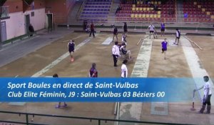 Premier tour, tir rapide double, Club Elite Féminin, J9, Saint-Vulbas contre Béziers, saison 2016-2017