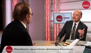 "La gauche est déjà très divisée, en raison des multiples candidats" Pierre Moscovici (30/01/2017)