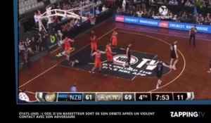 L'oeil d'un basketteur sort de son orbite lors d'un match (vidéo)