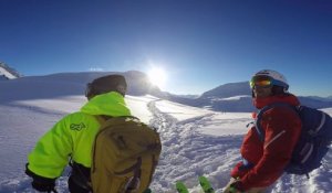 Adrénaline - Ski : Home from the top S02E02, Une belle journée de poudreuse sur les pentes de l'Aiguille Rouge aux Arcs