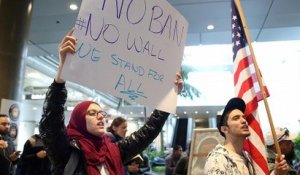 Près d'un Américain sur deux soutien le décret anti-immigration