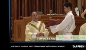 New Jersey : un homme frappe violemment un évêque en pleine messe (vidéo)