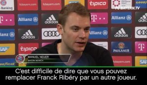 Bayern - Neuer : "Difficile de remplacer Ribéry"