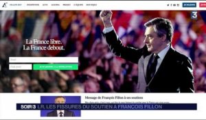 François Fillon maintient son programme de campagne