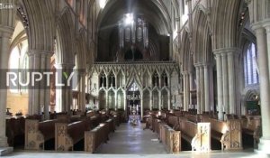 Une gargouille de 700 ans véritable sosie de Donald Trump repérée dans une cathédrale britannique