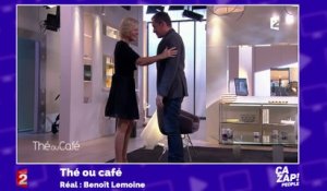 Dany Boon se fait toucher les muscles par Catherine Ceylac dans Thé ou café !