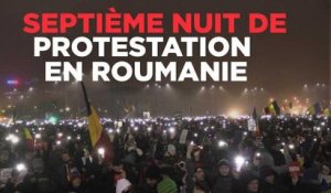 Roumanie : 7 jours de manifestation monstre
