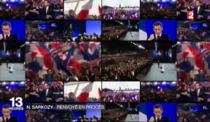 Nicolas Sarkozy renvoyé en procès