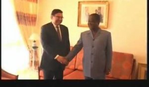 Le nouvel ambassadeur de France  Georges Serre a rendu ses civilités au Président Bedié