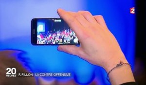 Affaire Fillon : la justice et les médias dans le viseur du candidat
