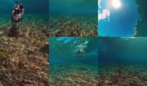 Tahiti : La magique scène de surf tournée sous la vague de Teahupoo à 360°