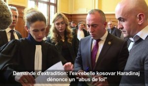 Le Kosovar Haradinaj dénonce un "abus de loi"
