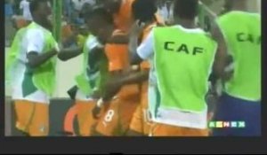 CAN 2012/Groupe B. Côte d'Ivoire - Burkina Faso. But de Salomon Kalou
