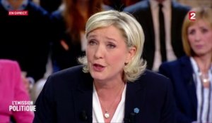 Marine Le Pen : "Nous avons 7 millions de chômeurs"