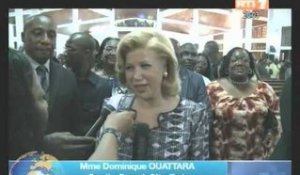 Noël à Abidjan: La Première dame, Mme Dominique Ouattara à la messe de minuit