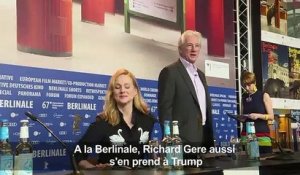 A la Berlinale, Richard Gere aussi s'en prend à Trump